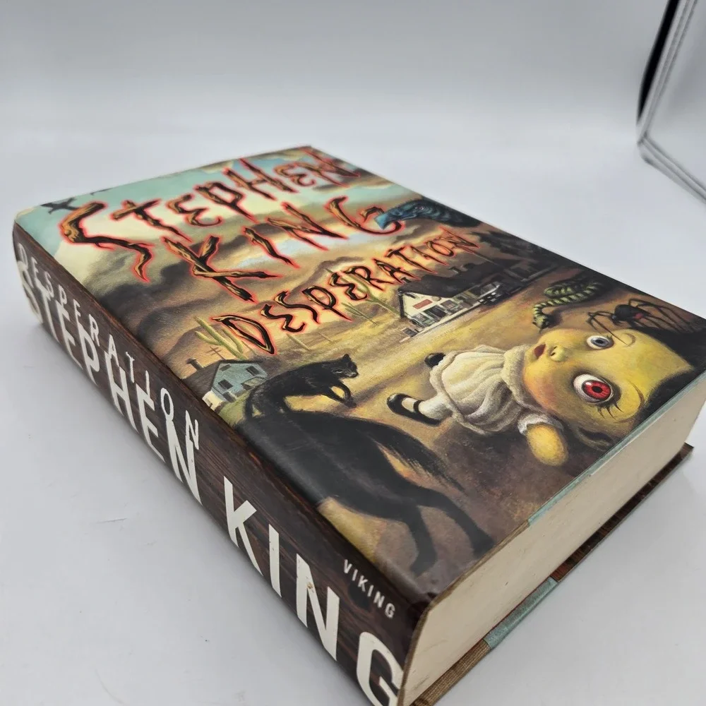 Vintage 1996 Desperation by Stephen King Hardcover 1st Edition 1st Printing‎